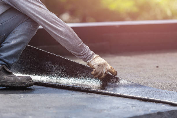 Professional Waterproofing technician working in Clark, NJ